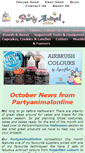 Mobile Screenshot of partyanimalonline.co.uk